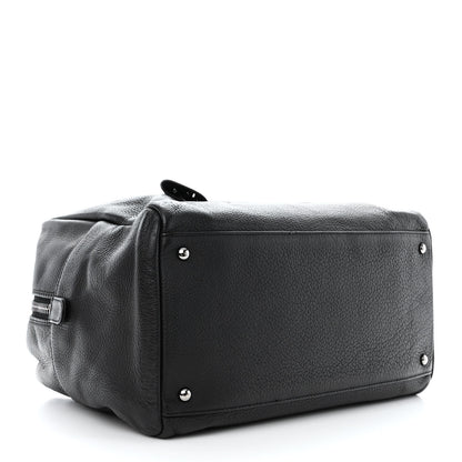 Chanel Deerskin Luxe Ligne Large Bowler Black 4 of 12