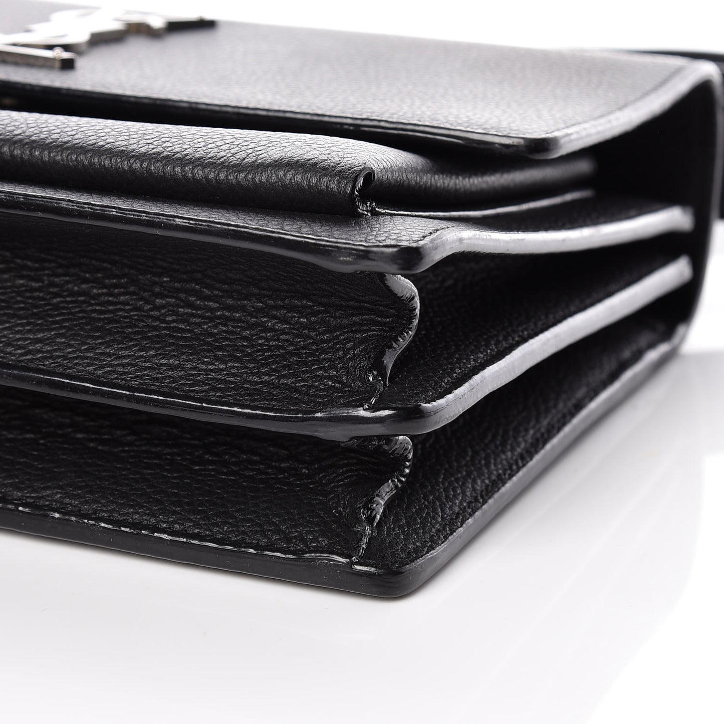 Grained Calfskin Monogram Sunset Black