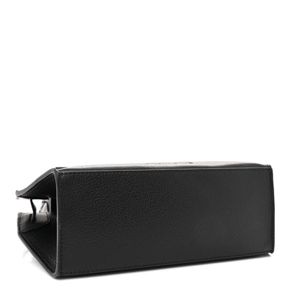 Jacquemus Grained Calfskin Le Capri Messenger Bag Black 4 of 9