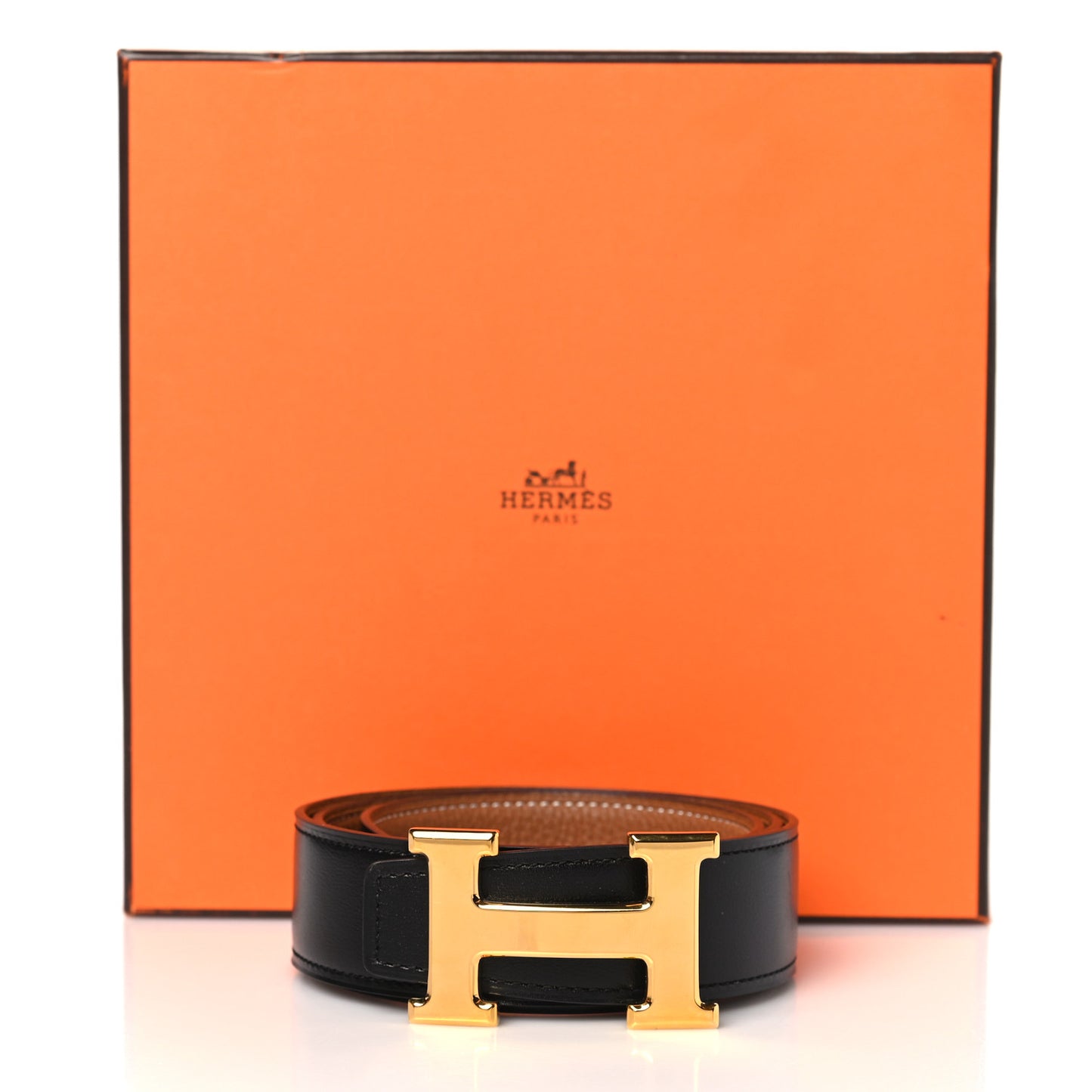 Box Togo 32mm H Belt 75 85/34 Black Gold