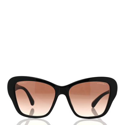 Chanel Acetate Lambskin CC Sunglasses 5457-Q-A Black 2 of 8