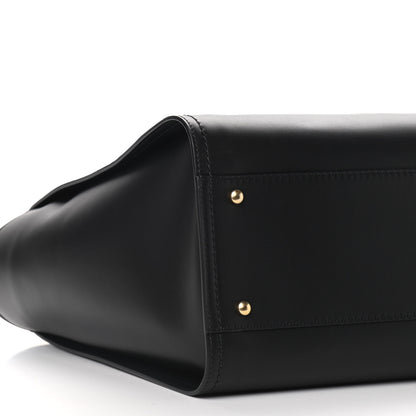 Chanel Calfskin Medium Deauville Tote Black 8 of 9