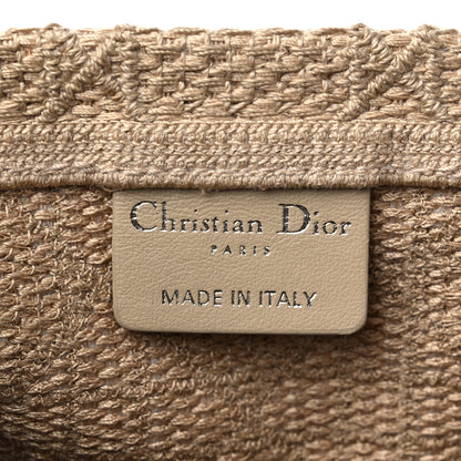 Christian Dior Canvas Embroidered D-Bubble Bucket Bag Beige 6 of 9