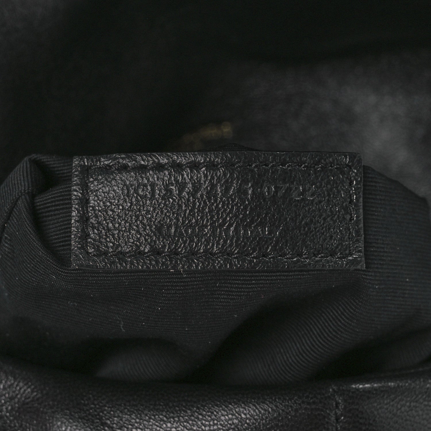 Saint Laurent Lambskin Quilted Medium Loulou Puffer Monogram Chain Satchel Black 7 of 11