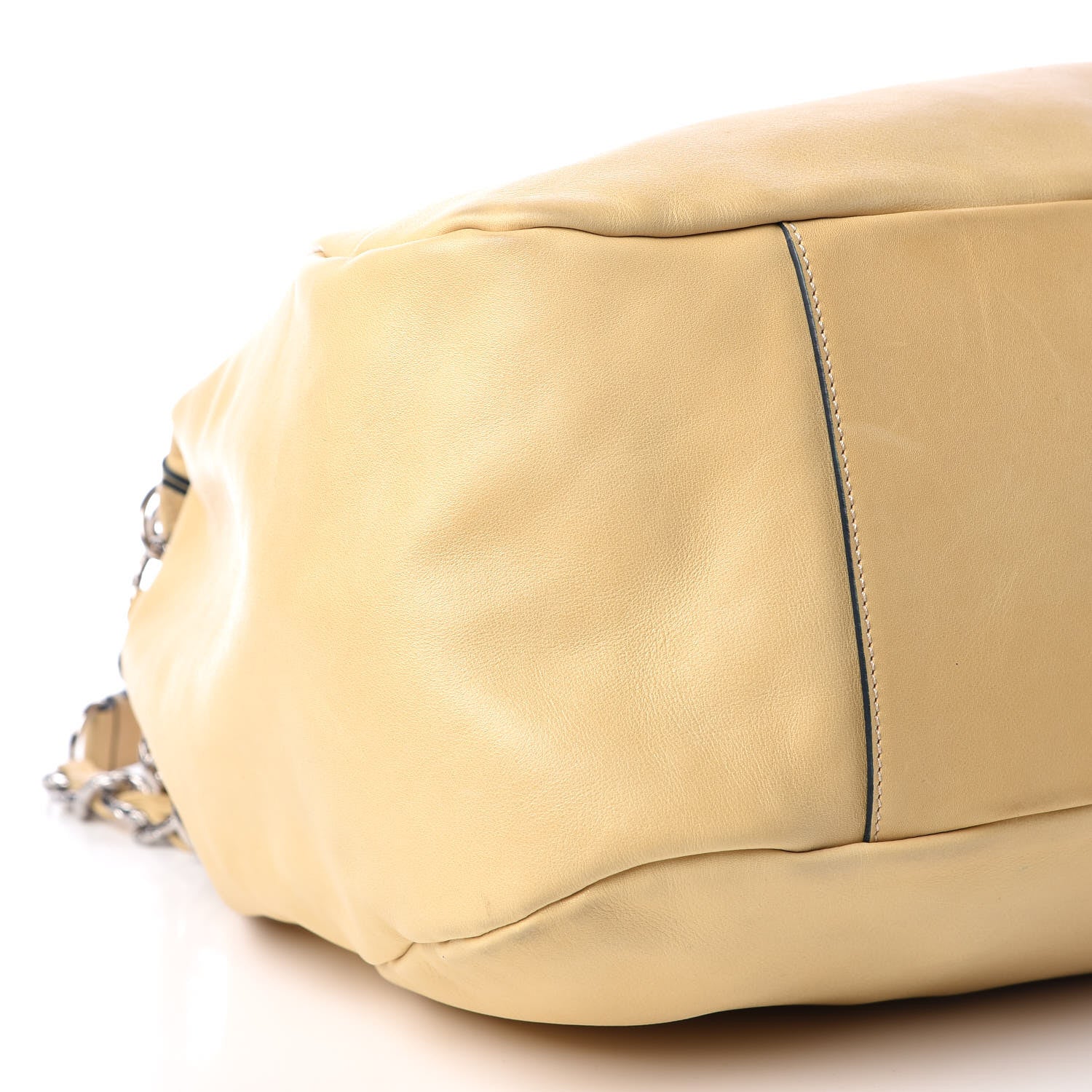 Chanel Lambskin Large Edgy Hobo Beige 5 of 16