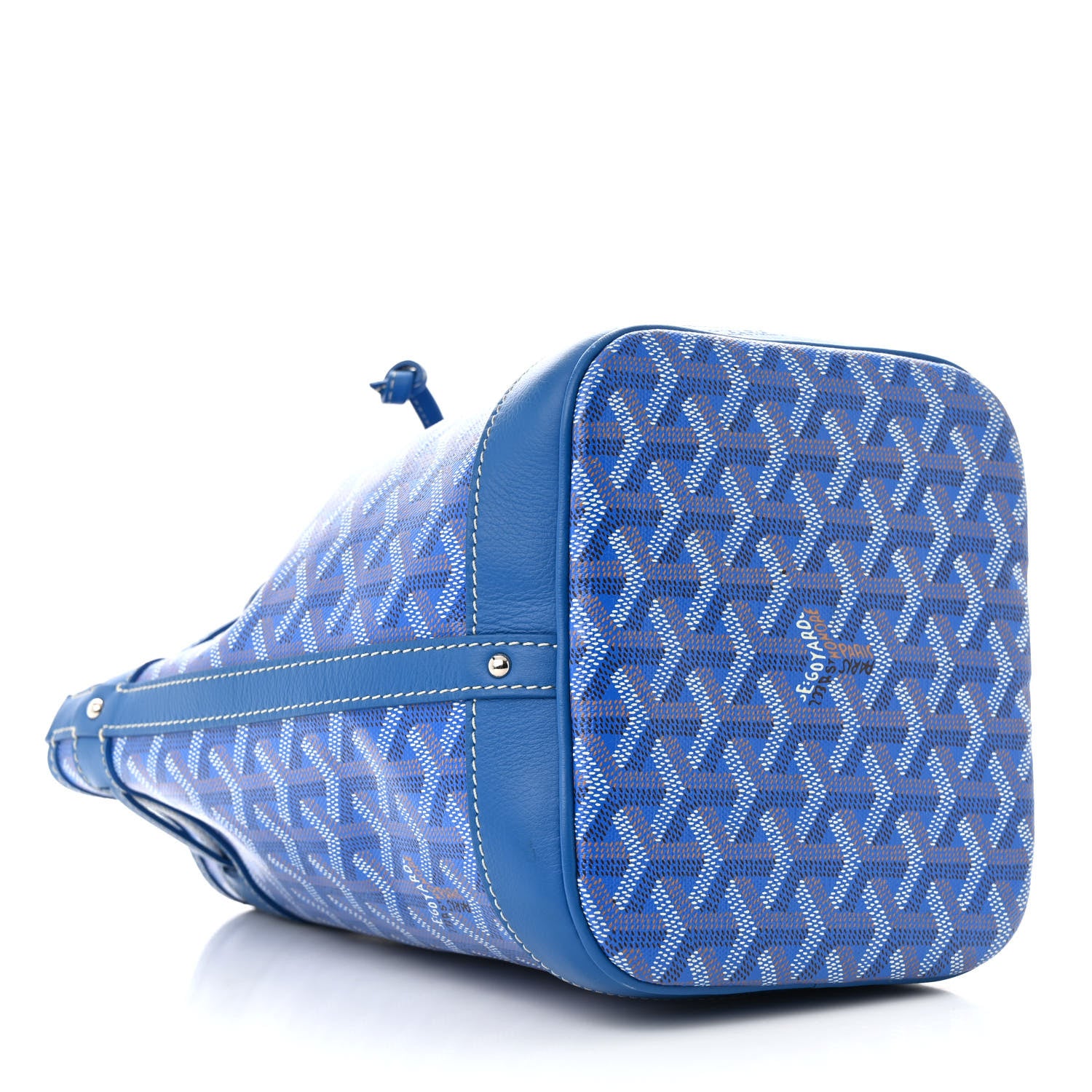 Goyard Goyardine Petit Flot Bucket Bag PM Sky Morning 4 of 11