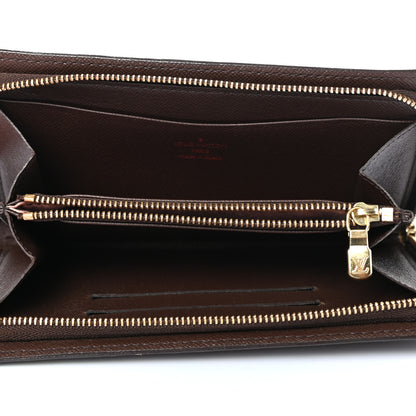 Louis Vuitton Damier Ebene Porte-Monnaie Zippy Wallet 5 of 8