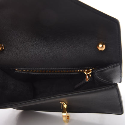 Christian Dior Smooth Calfskin Mini C'est Flap Bag Black 5 of 10