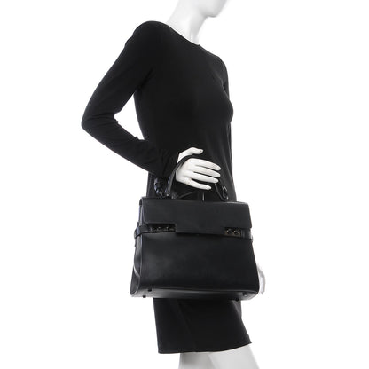 Delvaux Smooth Calfskin GM Tempete Satchel Black 3 of 8