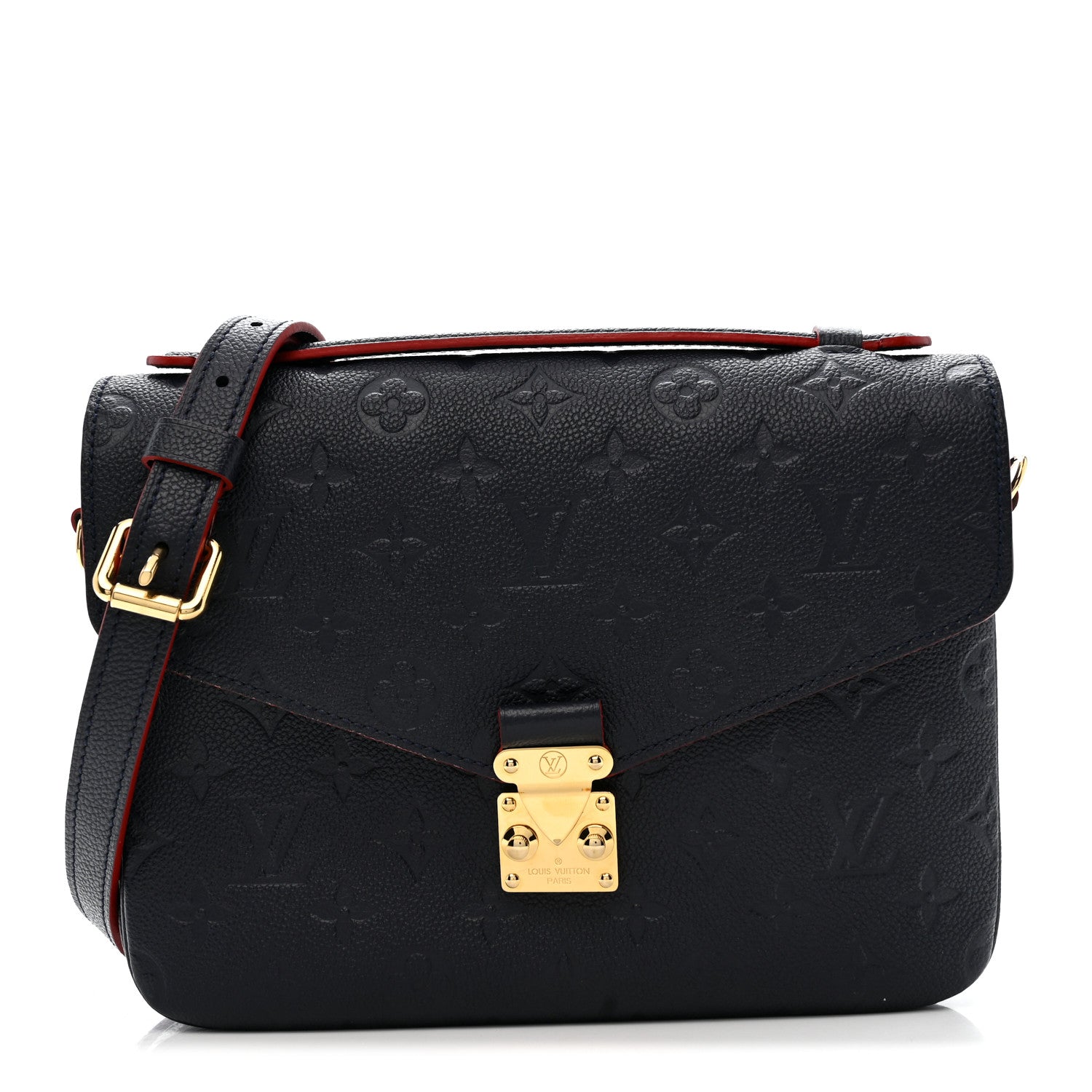 Louis Vuitton Empreinte Pochette Metis Marine Rouge 1 of 9