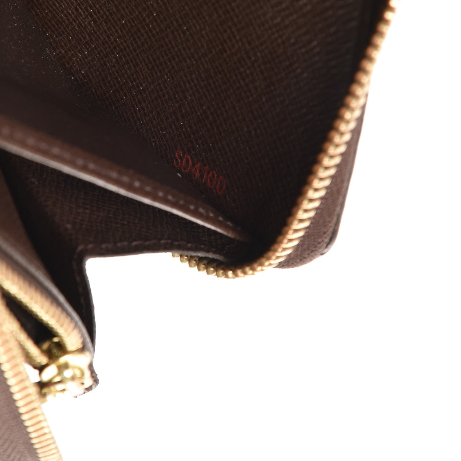 Louis Vuitton Damier Ebene Zippy Wallet 7 of 8