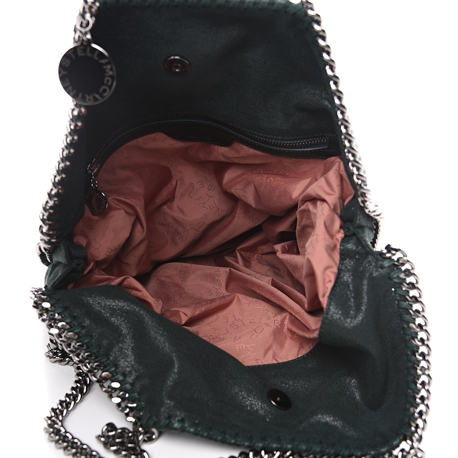 Stella McCartney Shaggy Deer Falabella Fold Over Tote Pine 4 of 8