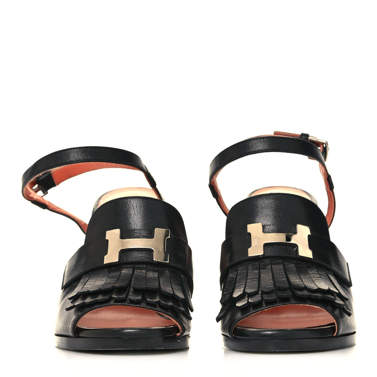 Goatskin Alesia Sandals 37.5 Black
