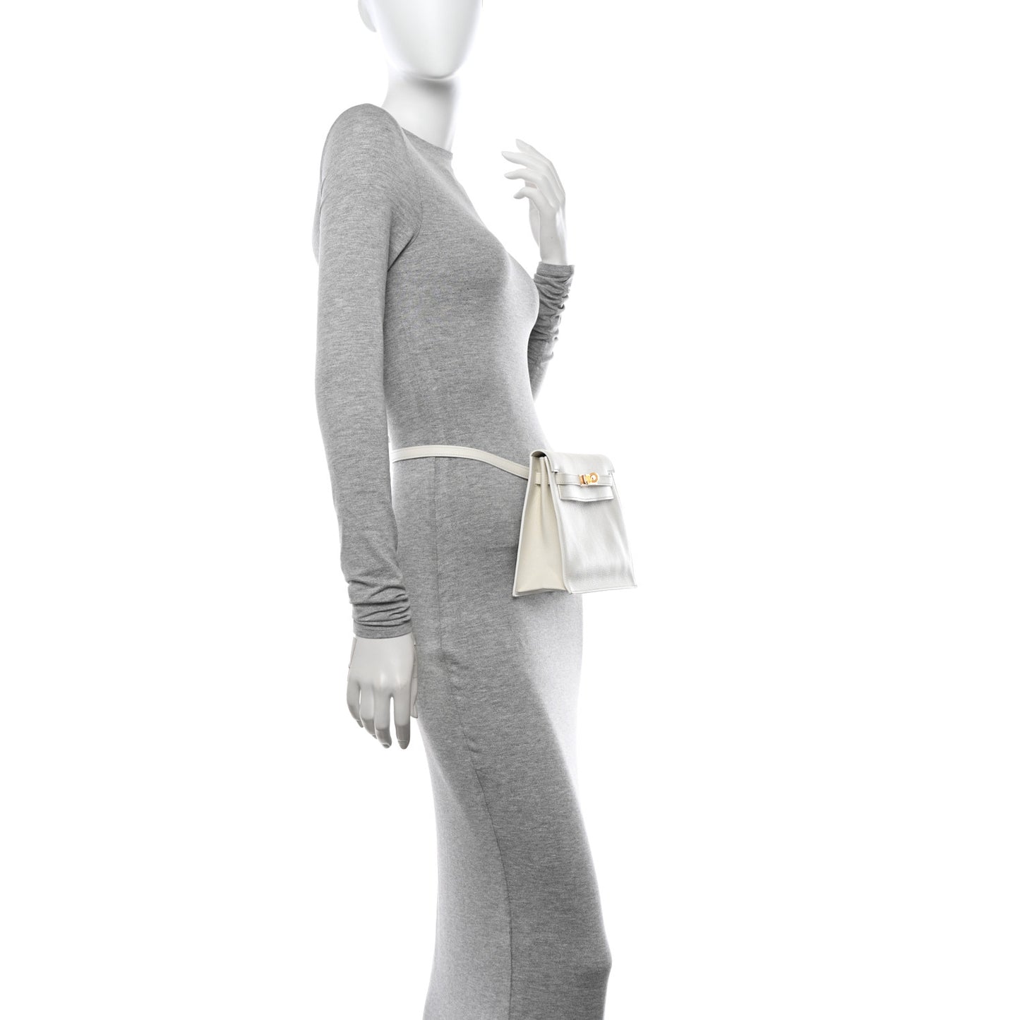 Evercolor Kelly Danse II Belt Bag White