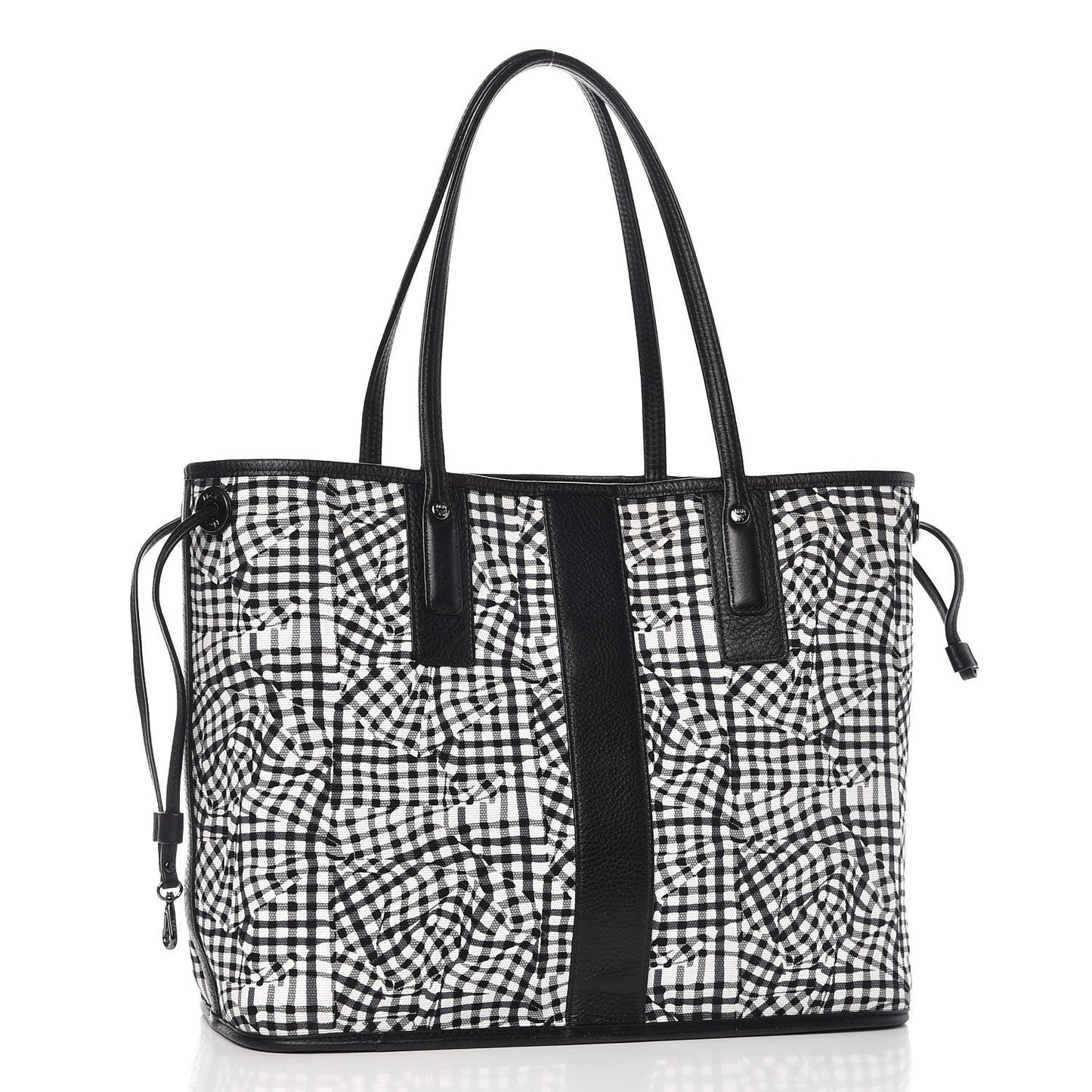 Visetos Medium Liz Reversible Shopper Tote Black