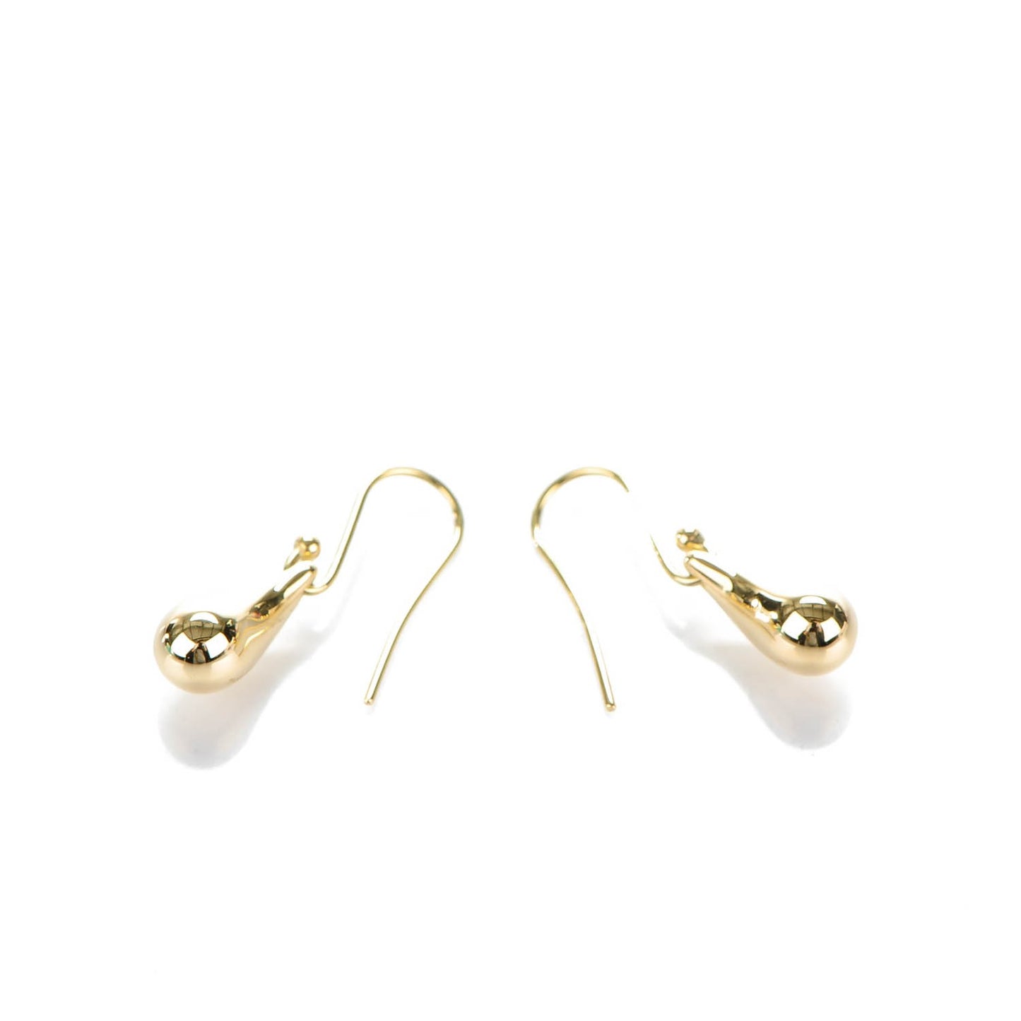 18K Yellow Gold Elsa Peretti 12mm Teardrop Earrings
