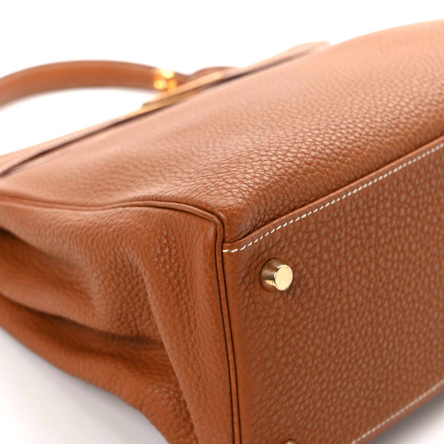 Hermes Togo Kelly Retourne 32 Gold 11 of 13