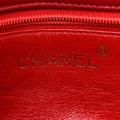 Chanel Lambskin Mini CC Timeless Flap Red 6 of 16