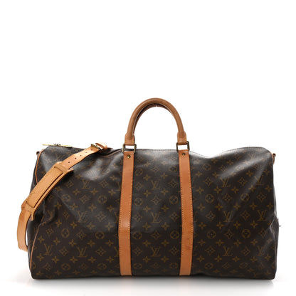 Louis Vuitton Monogram Keepall Bandouliere 55 1 of 11