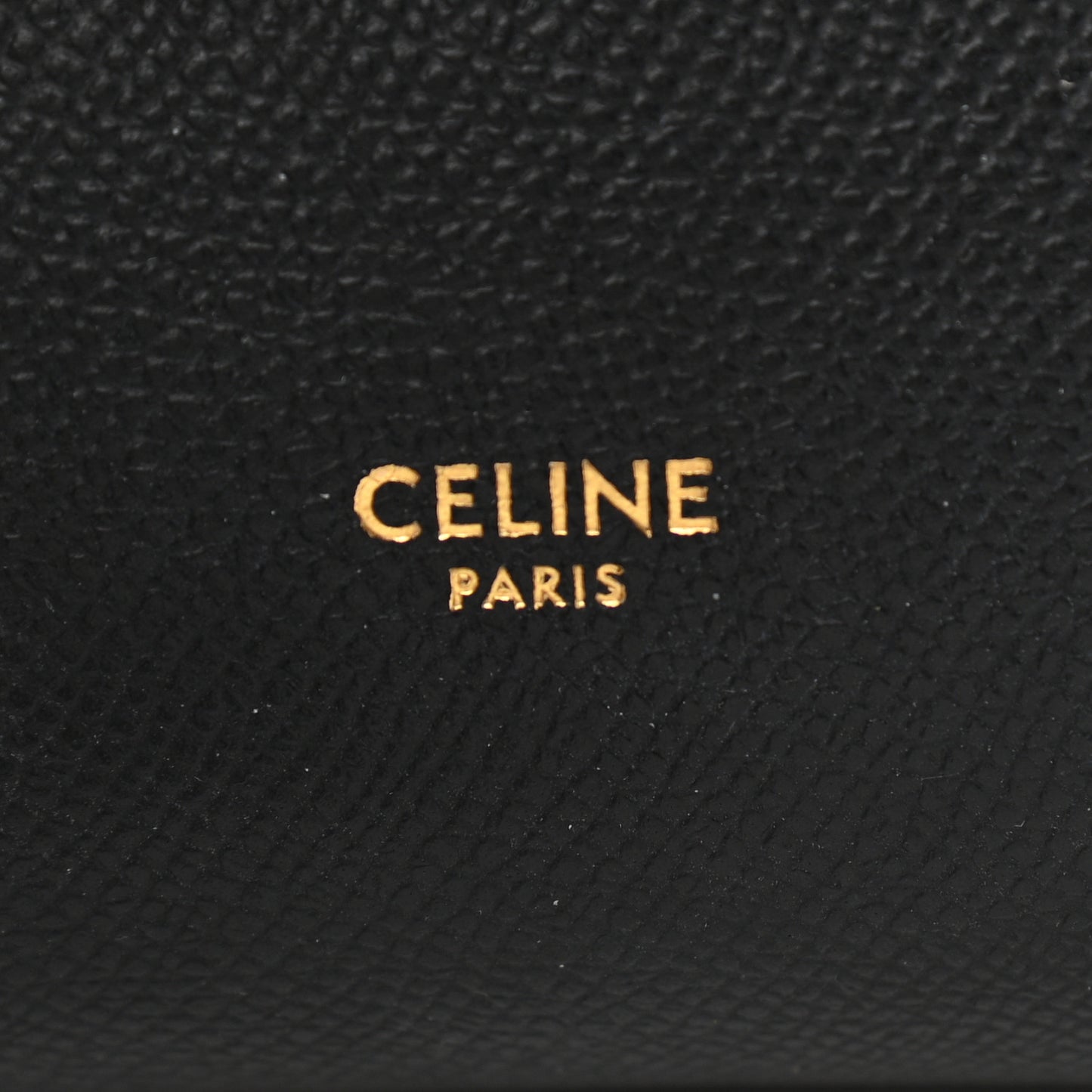 Grained Calfskin Micro Belt Bag Black
