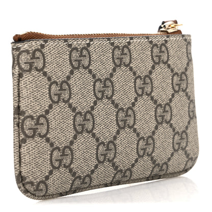 Gucci GG Supreme Monogram Selleria Key Case  Brown 3 of 7