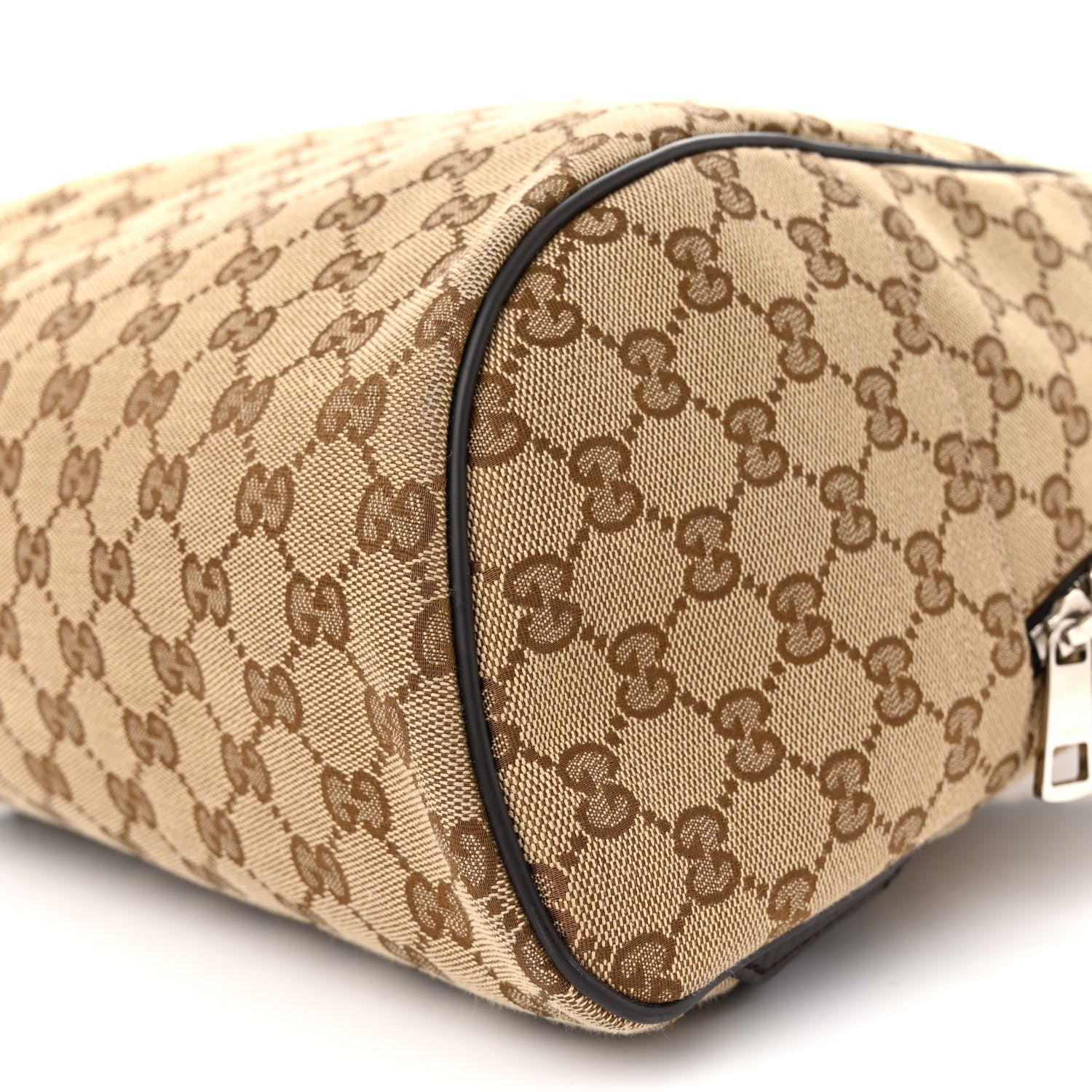 Gucci Monogram Travel Backpack Dark Brown 10 of 13