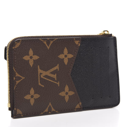 Louis Vuitton Monogram Recto Verso Card Holder Black 3 of 7