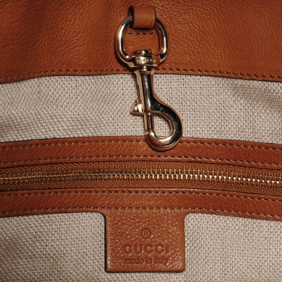 Monogram Medium Marrakech Tote Tan
