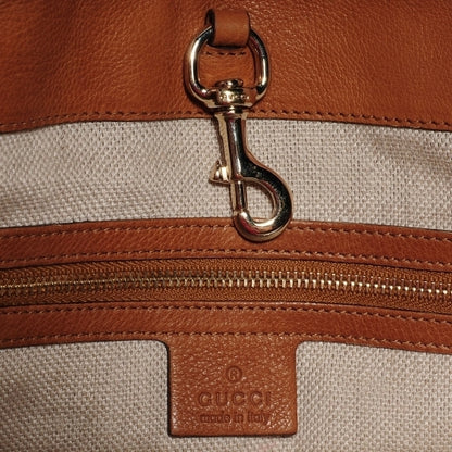 Gucci Monogram Medium Marrakech Tote Tan 6 of 8