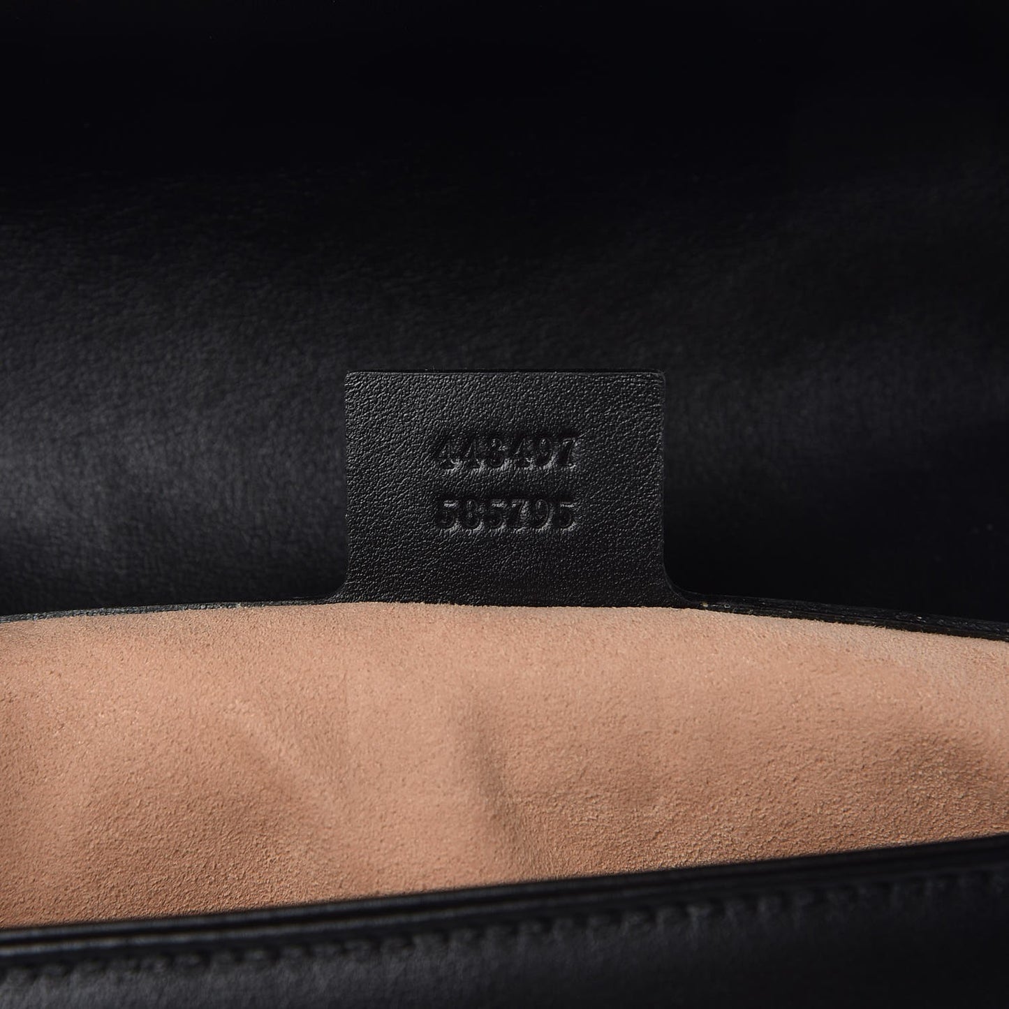 Calfskin Matelasse Small GG Marmont Shoulder Bag Black