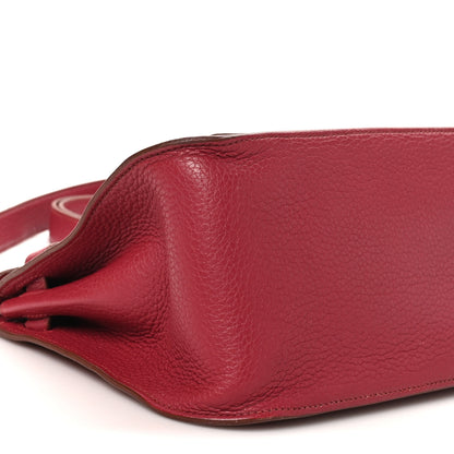 Hermes Taurillon Clemence Jypsiere 28 Rubis 9 of 12