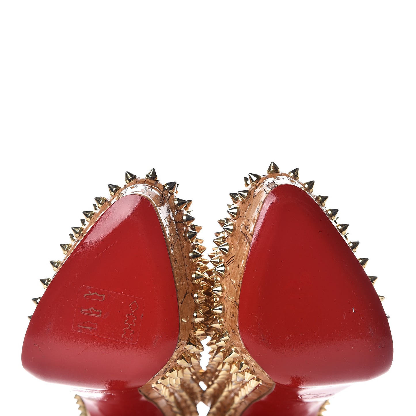 Cork Alti Spikes 160 Pumps 39 Natural Gold