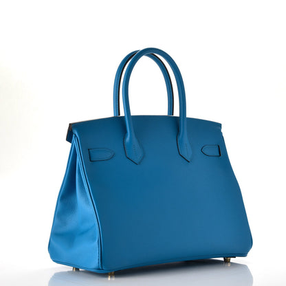 Hermes Epsom Birkin 30 Bleu Zanzibar 3 of 43