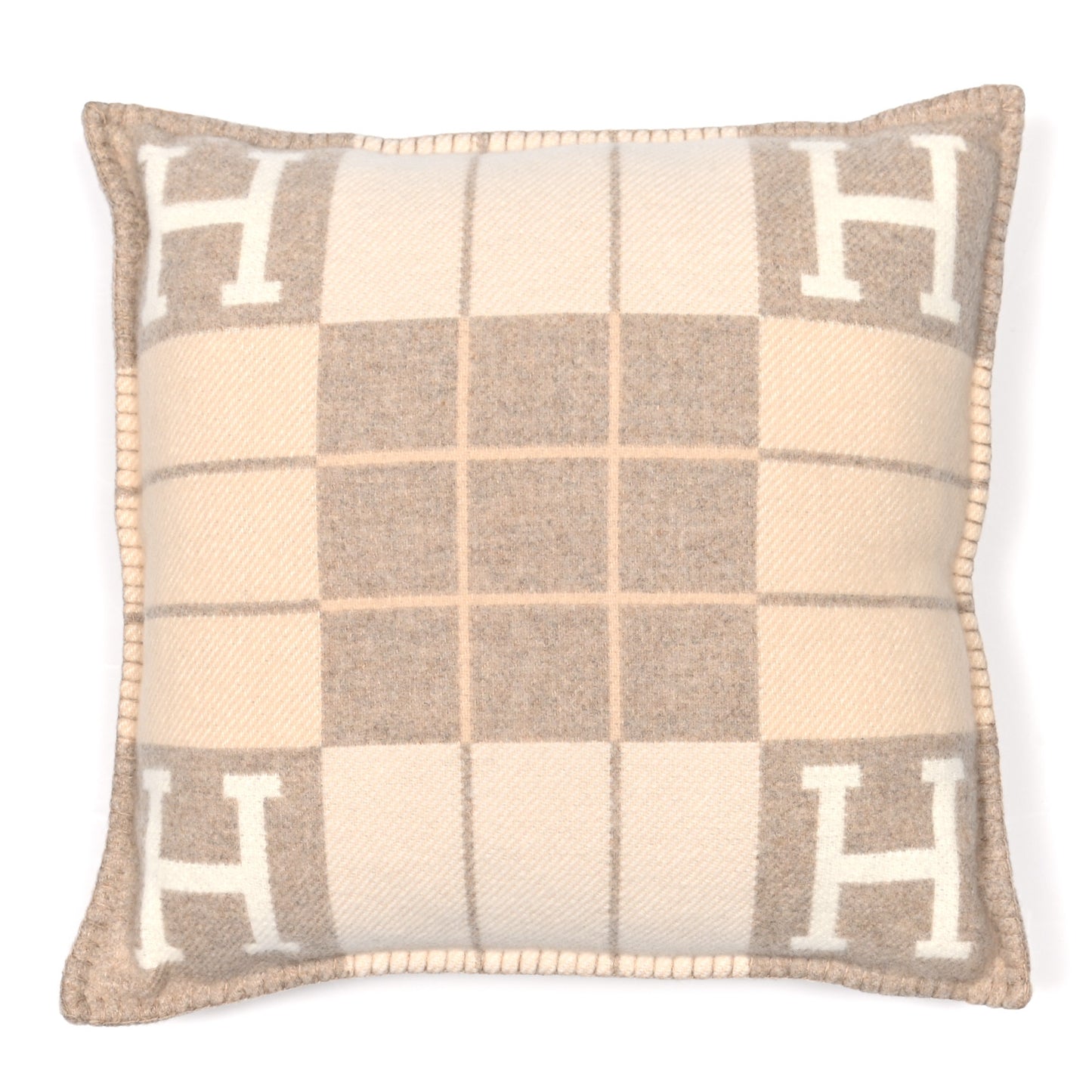 Wool Cashmere Avalon III Pillow PM Coco Camomille