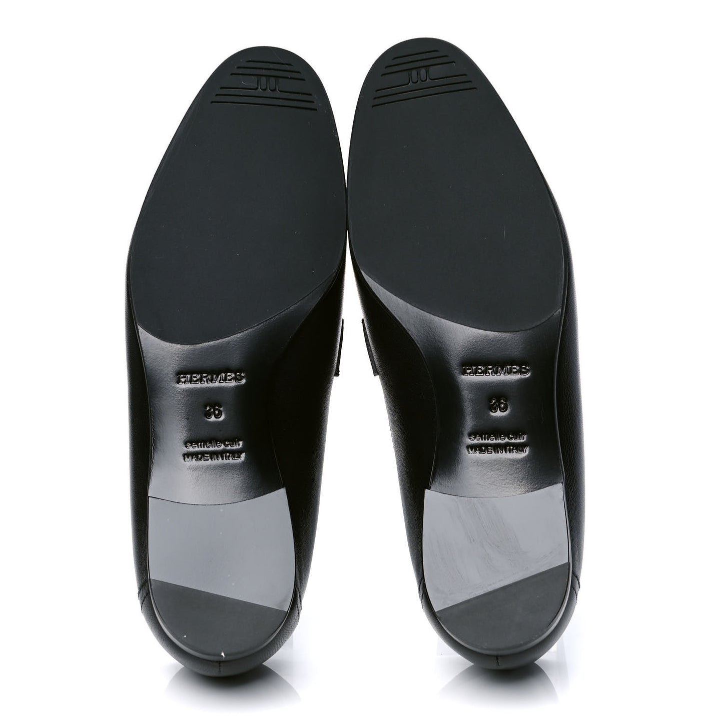 Goatskin Womens Royal Loafers 36 Black