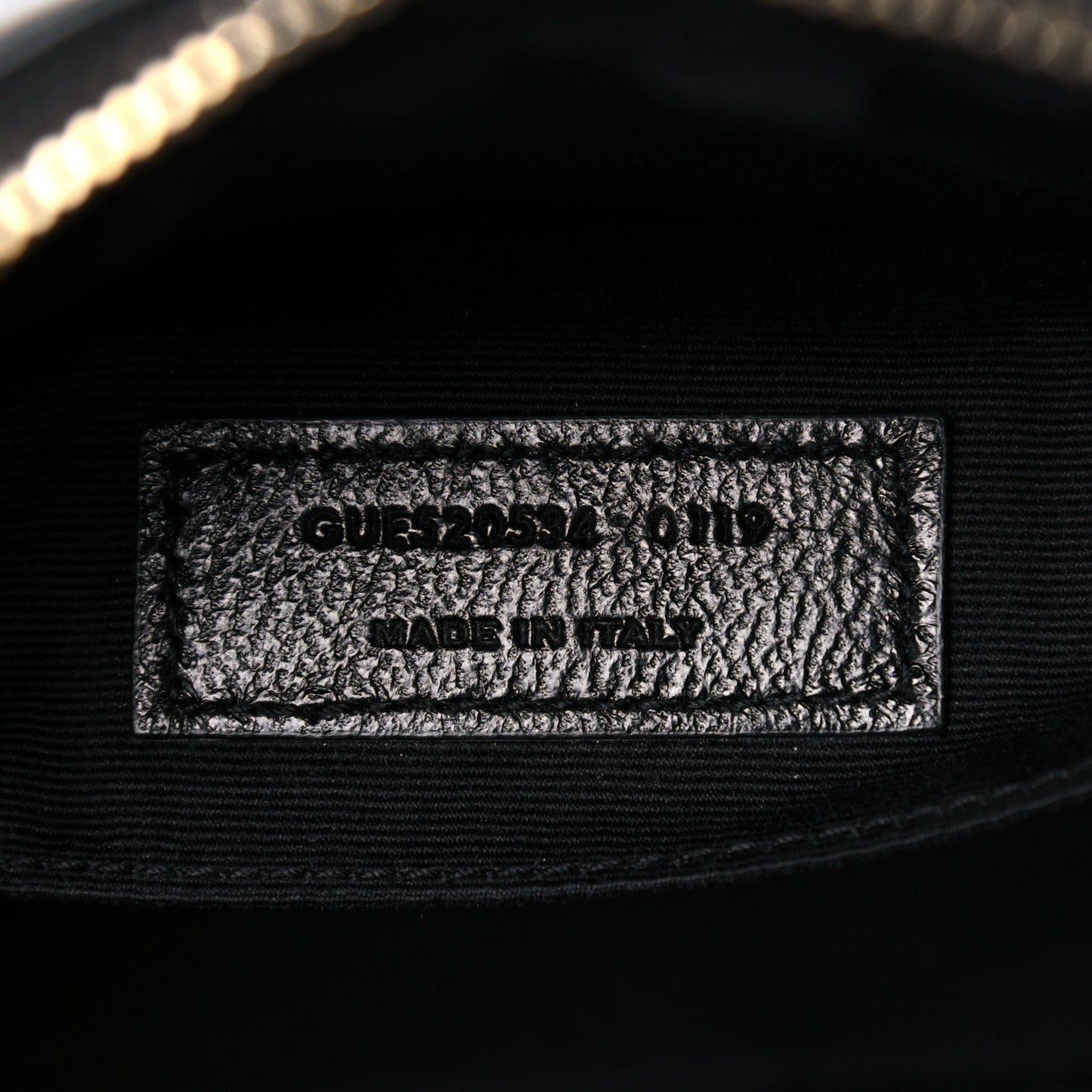 Calfskin Matelasse Monogram Lou Camera Bag Black