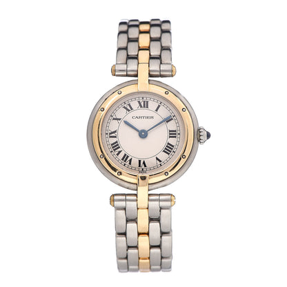Cartier Stainless Steel 18K Yellow Gold 24mm Panthere Vendome Quartz Watch 1 of 5