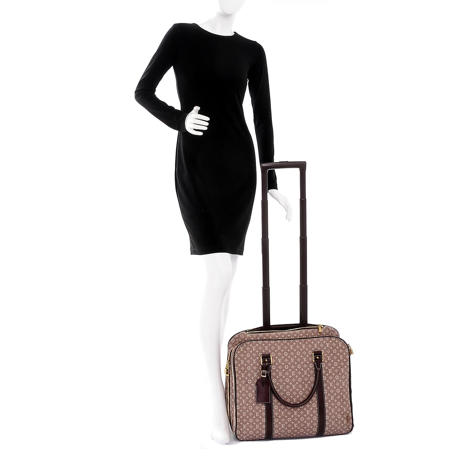 Monogram Idylle Epopee Rolling Suitcase Sepia