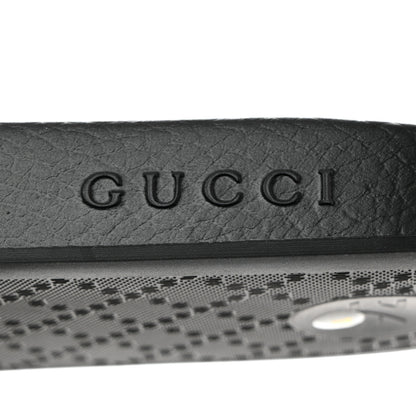 Gucci GG Supreme Monogram Tigers Mens Slide Sandals 10 Black Multicolor 6 of 9