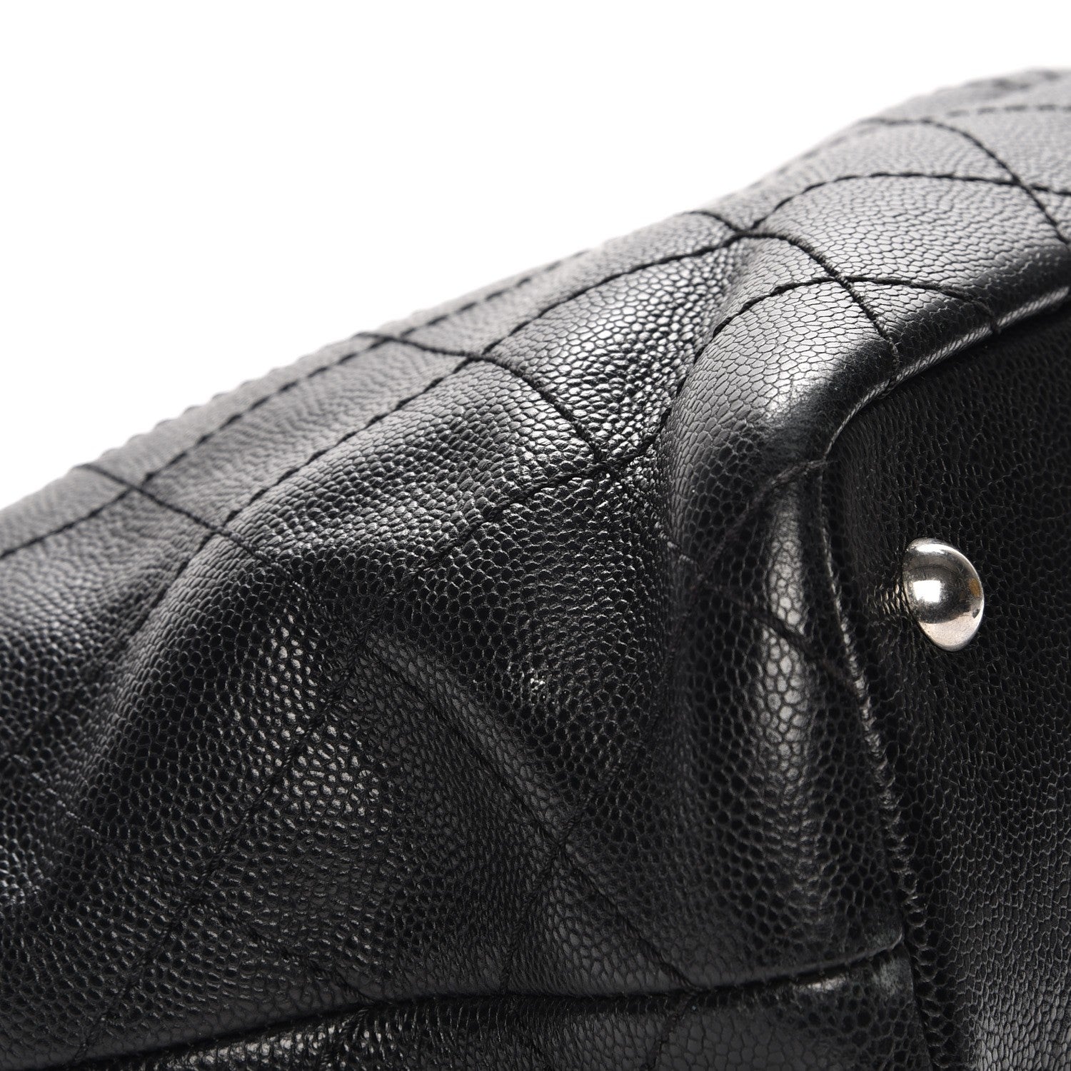 Chanel Grained Calfskin Shopping Fever Tote Black 10 of 15