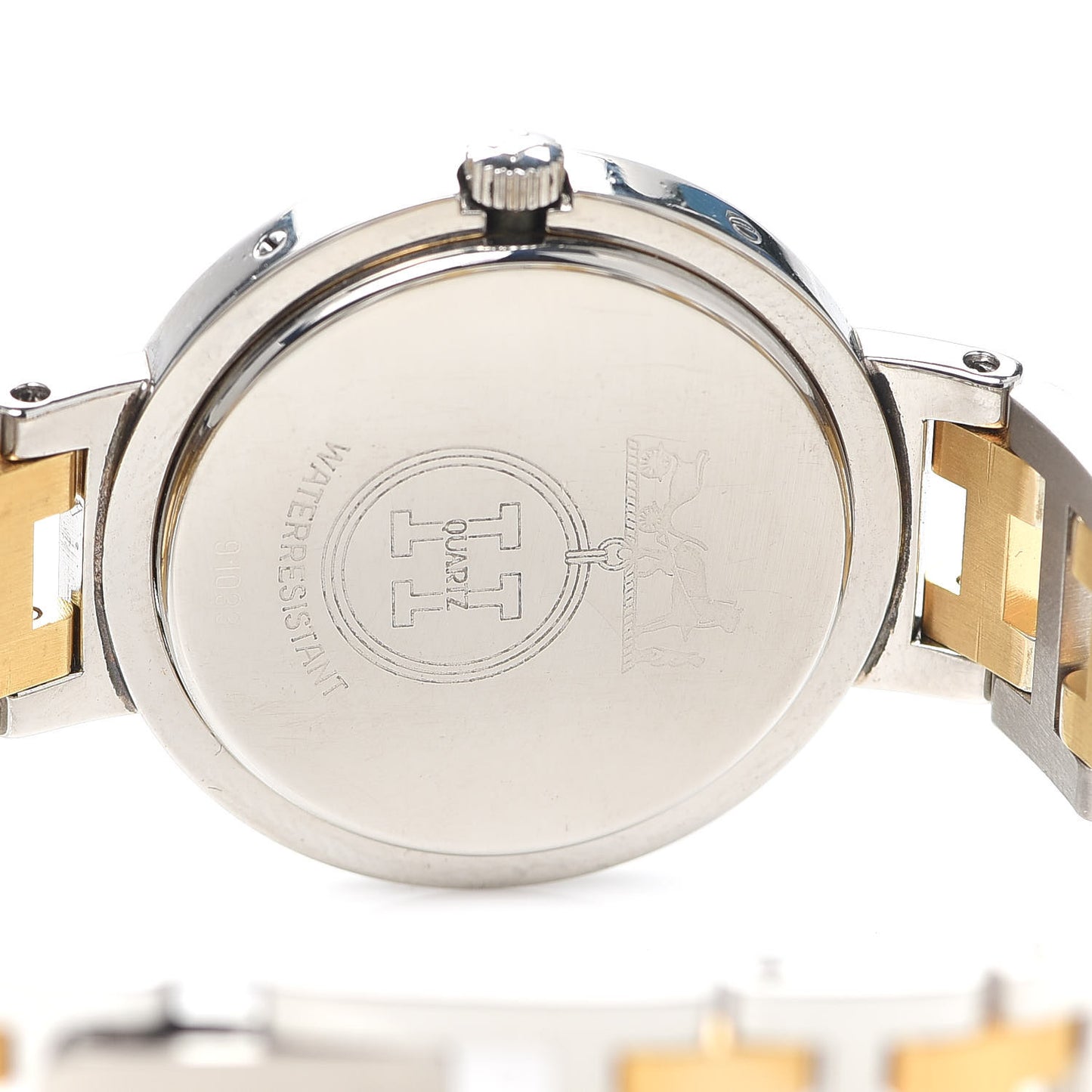 Stainless Steel 30mm Clipper Quartz Watch Gold