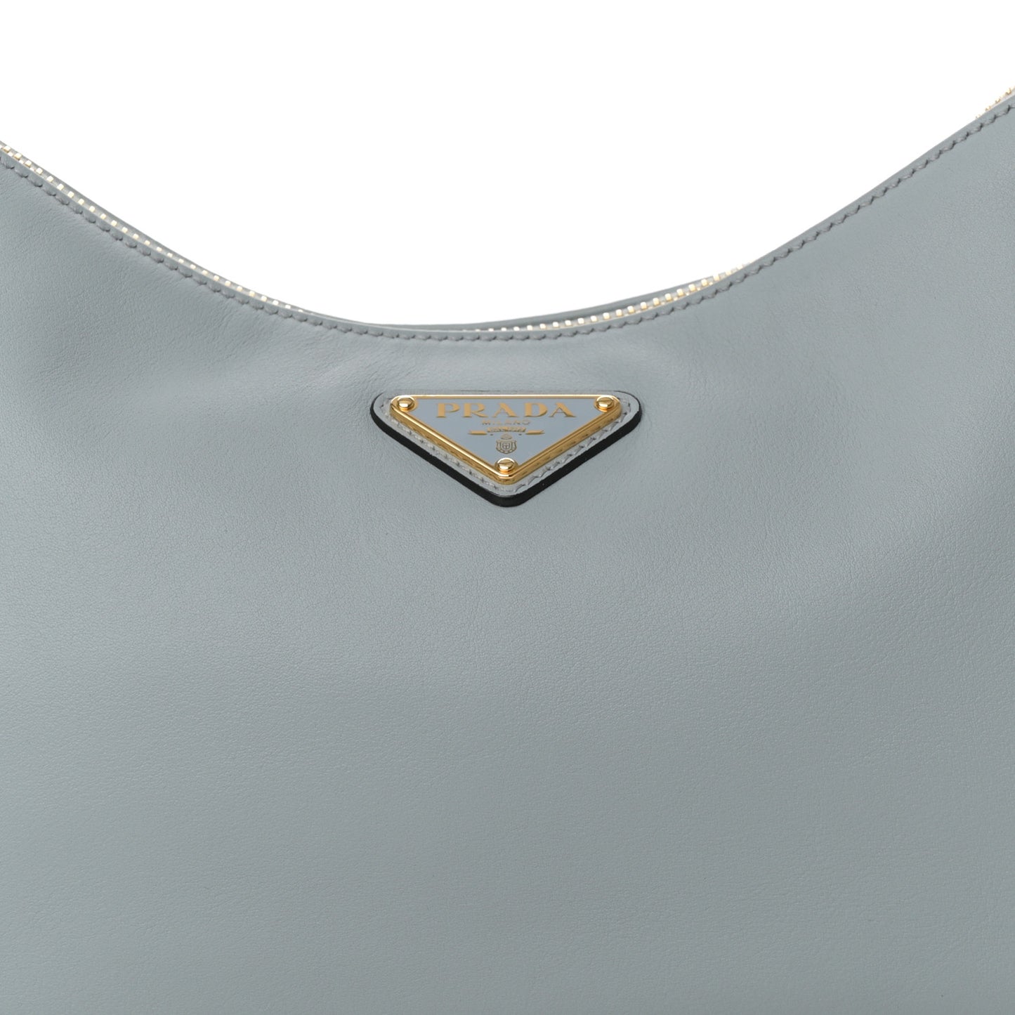 Soft Calfskin Medium Aimee Shoulder Bag Opaline