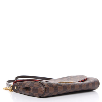 Louis Vuitton Damier Ebene Favorite MM 4 of 11