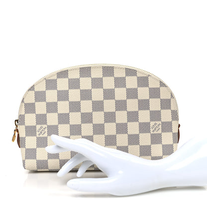 Louis Vuitton Damier Azur Cosmetic Pouch GM 2 of 9