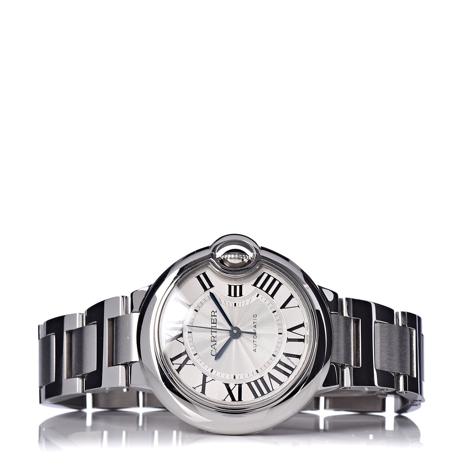 Cartier Stainless Steel 33mm Ballon Bleu De Automatic Watch 3 of 7