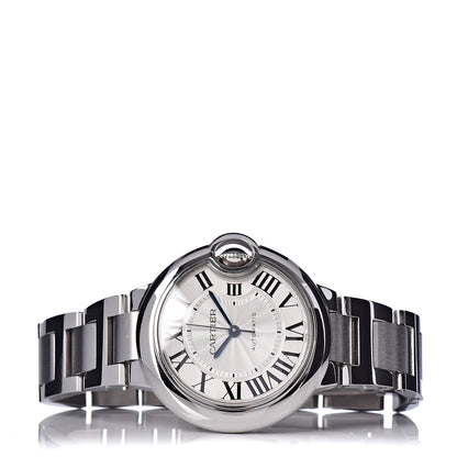 Cartier Stainless Steel 33mm Ballon Bleu De Automatic Watch 3 of 7