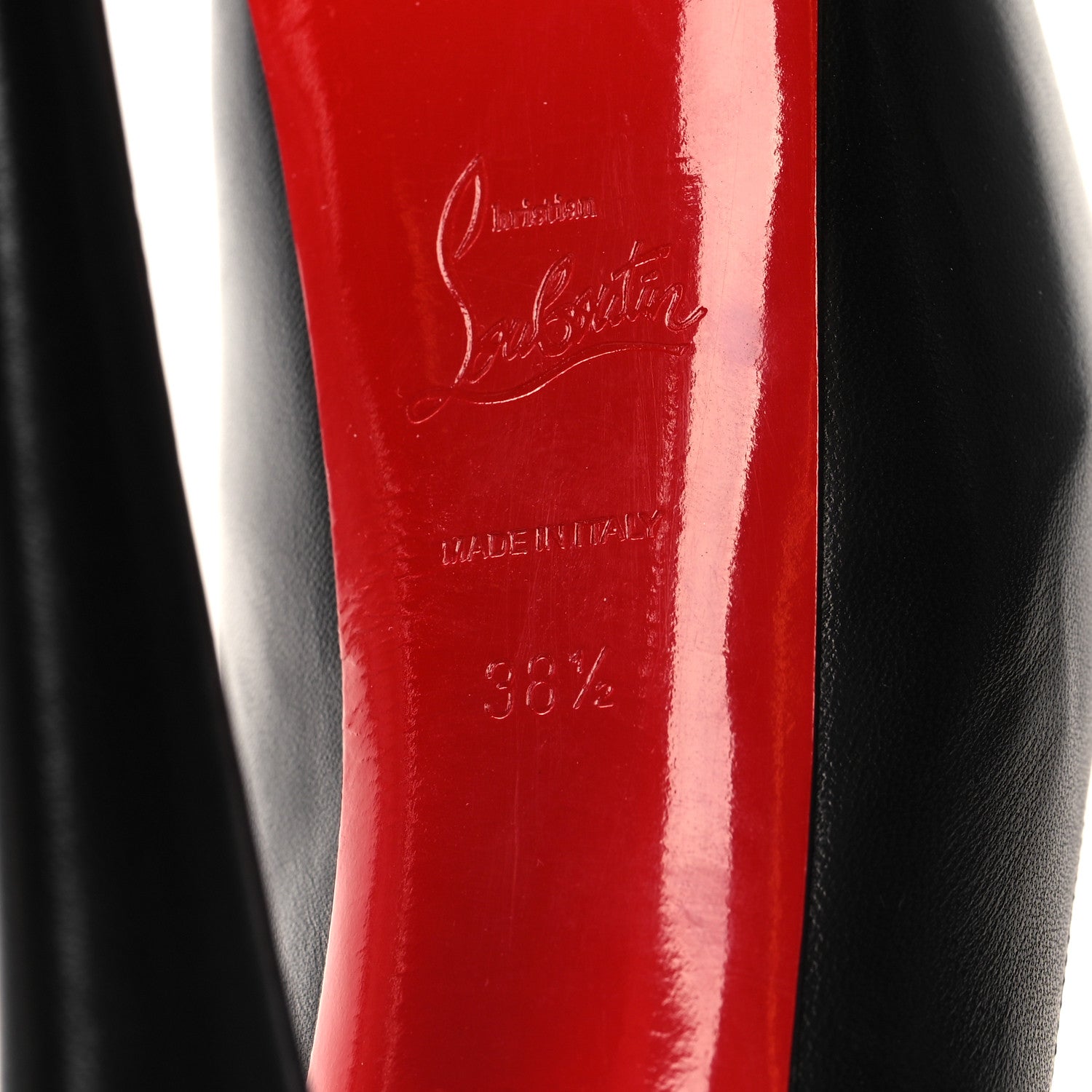 Christian Louboutin Kid Daffodile 160 Pumps 38.5 Black 6 of 10