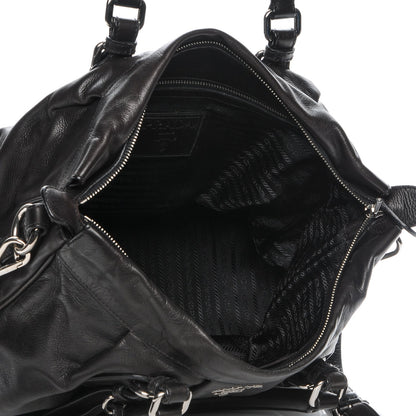 Prada Soft Calf Shoulder Bag Nero Black 5 of 7