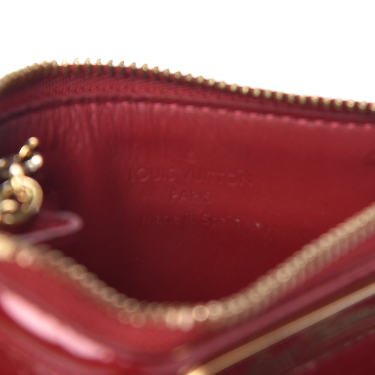 Vernis Key Pouch Pomme D'Amour