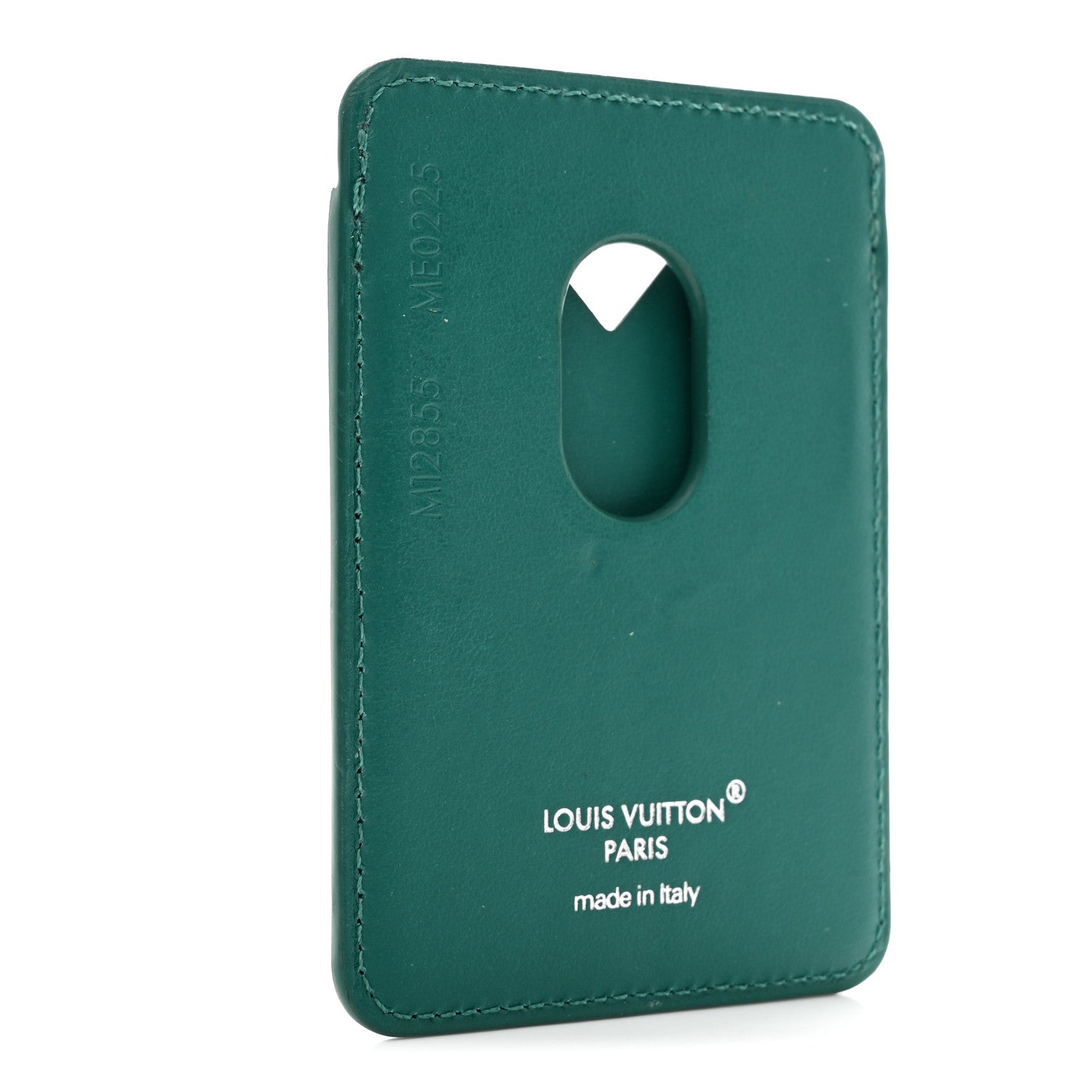 Louis Vuitton Monogram Macassar Magnetic Card Holder Borneo Green 3 of 6